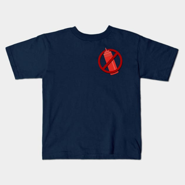 NO KETCHUP Pocket Tee Kids T-Shirt by ILLannoyed 